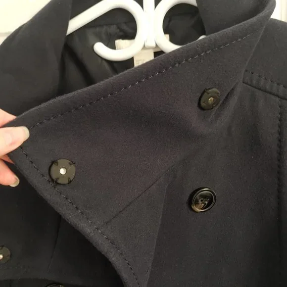 Double-Breasted Navy Jacket - Picture 6 of 8